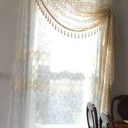 Beautiful Custom Design Hand Made Curtains 