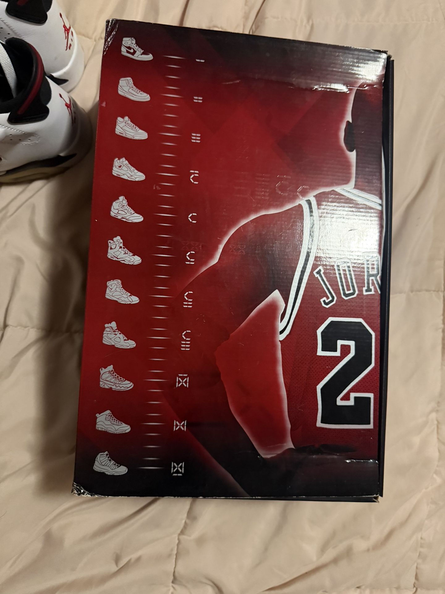 Air Jordan 6 Retro Carmine Size 9 