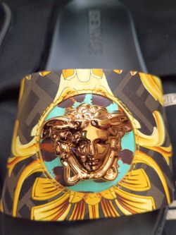 Fendi/Versace Slides Mens 11