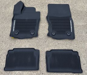 2026 Toyota Tacoma All Weather Floor Mats