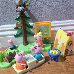 Peppa Pig Forest Set with 4 figures