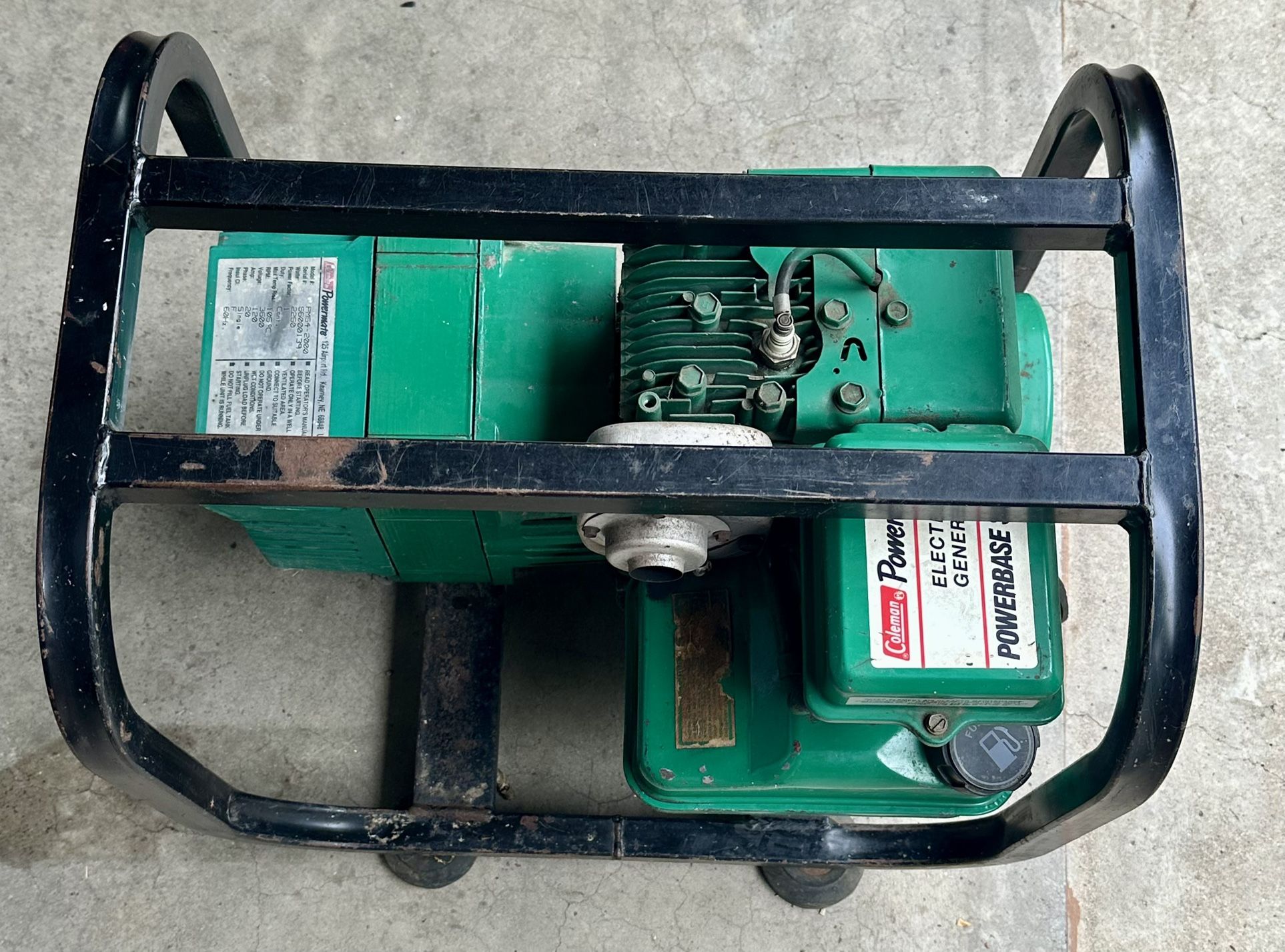 Coleman PowerMate Generator w/Briggs & Stratton Engine # PM54-2000- Tested & Works ($250.)