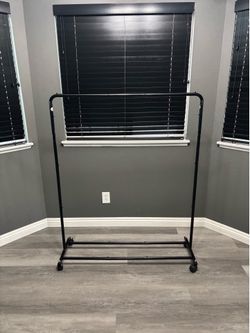 Rolling Garment Clothing Rack