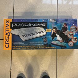 New Creative Prodikeys Vintage Keyboard 