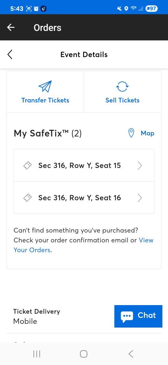 2 Tampa Bay Buccaneers Tickets