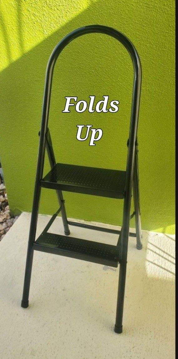 Step Stool Folds Up