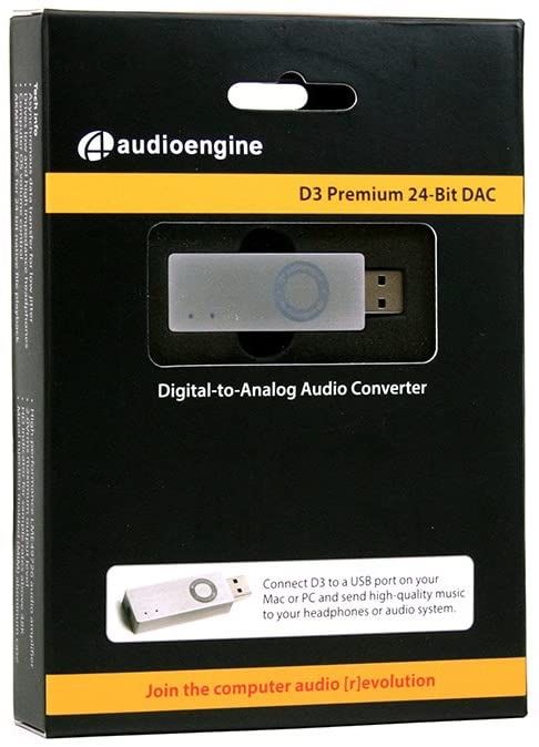 Audioengine D3 Portable DAC & Headphone Amp