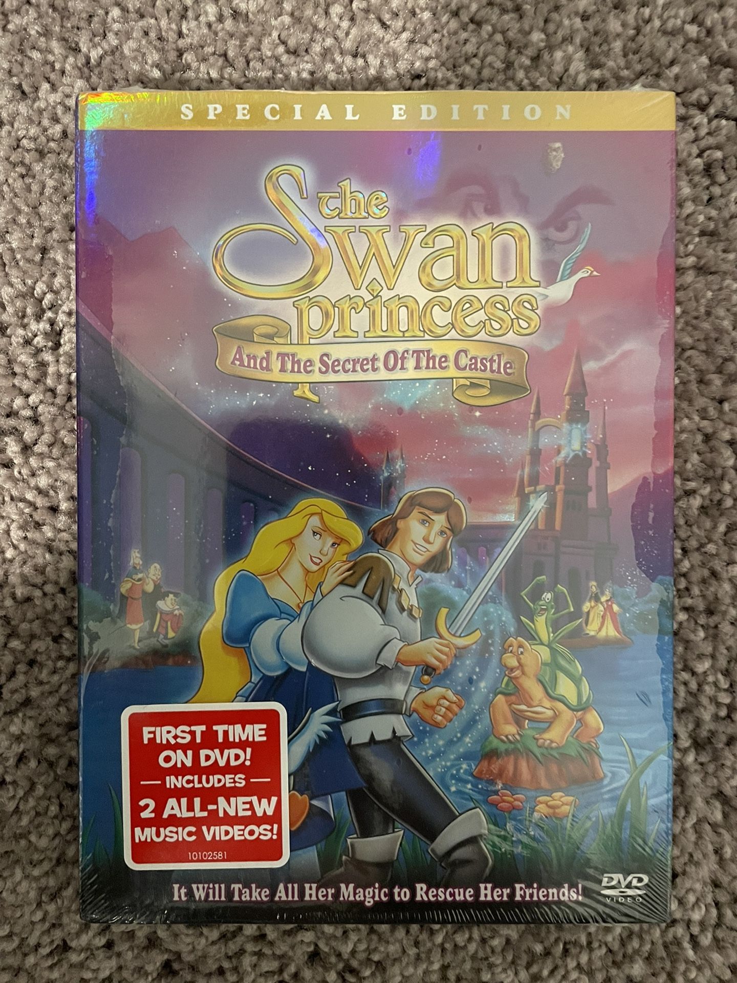 NEW IN PACKAGE-The Swan Princess And The Secret Of The Castle dvd