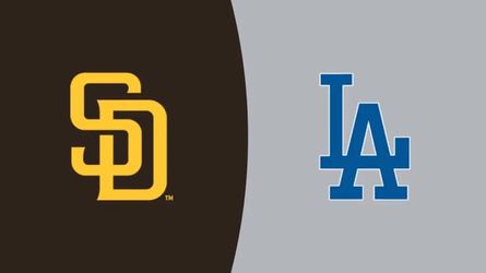 Padres at Dodgers