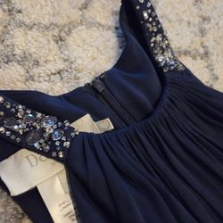 Navy Bridesmaid/Made Of Honor Dress (Davids Bridal)