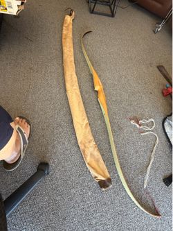 Vintage 1950s–60s Gordon Plastics Clan Gordon Duke Recurve Bow with Case – San Diego Made