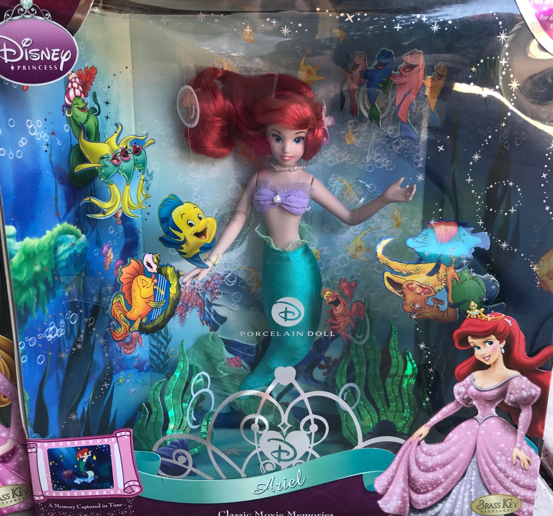 Disney Porcelain Princess Dolls
