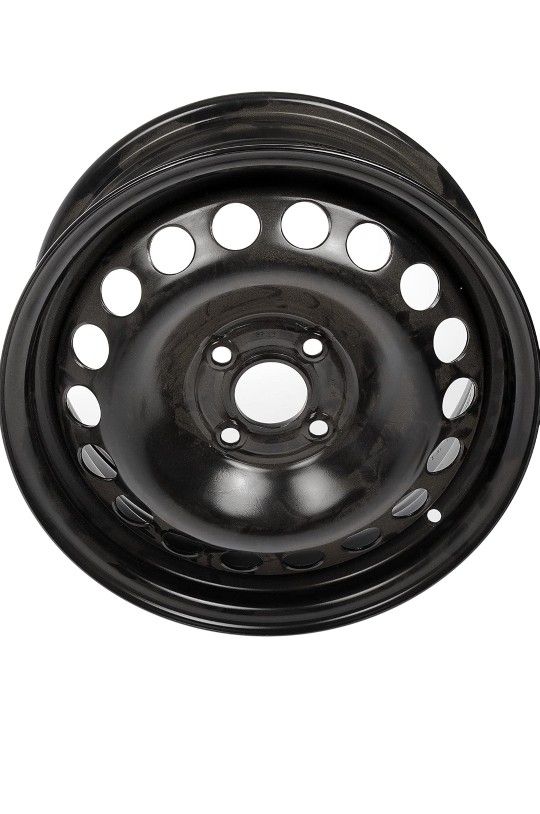 Dorman 939-100 Steel Wheel (15x6in.) for Select Chevrolet / Pontiac Models, Black
