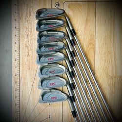 XPC Plus Perimeter Balanced Twin Cut Sole Iron Set 3-PW TaylorMade R-flex *READ!