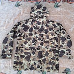 Vintage Cabelas Duck Camo Gor-Tex Jacket Size Mesures 