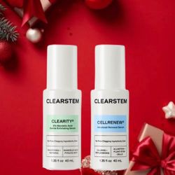 CLEARSTEM skincare Clearity and Cellrenew Set NEW perfect for Christmas Gift