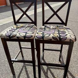 2 barstools - 44”