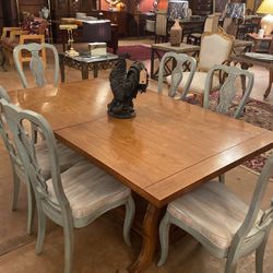 French Country Table With 6 Chairs
