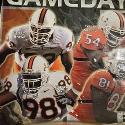 Hurricane Game Day Magazine  Sep. 2006