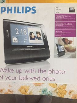 Philips clock radio