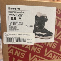 Vans Encore Pro Size 8.5