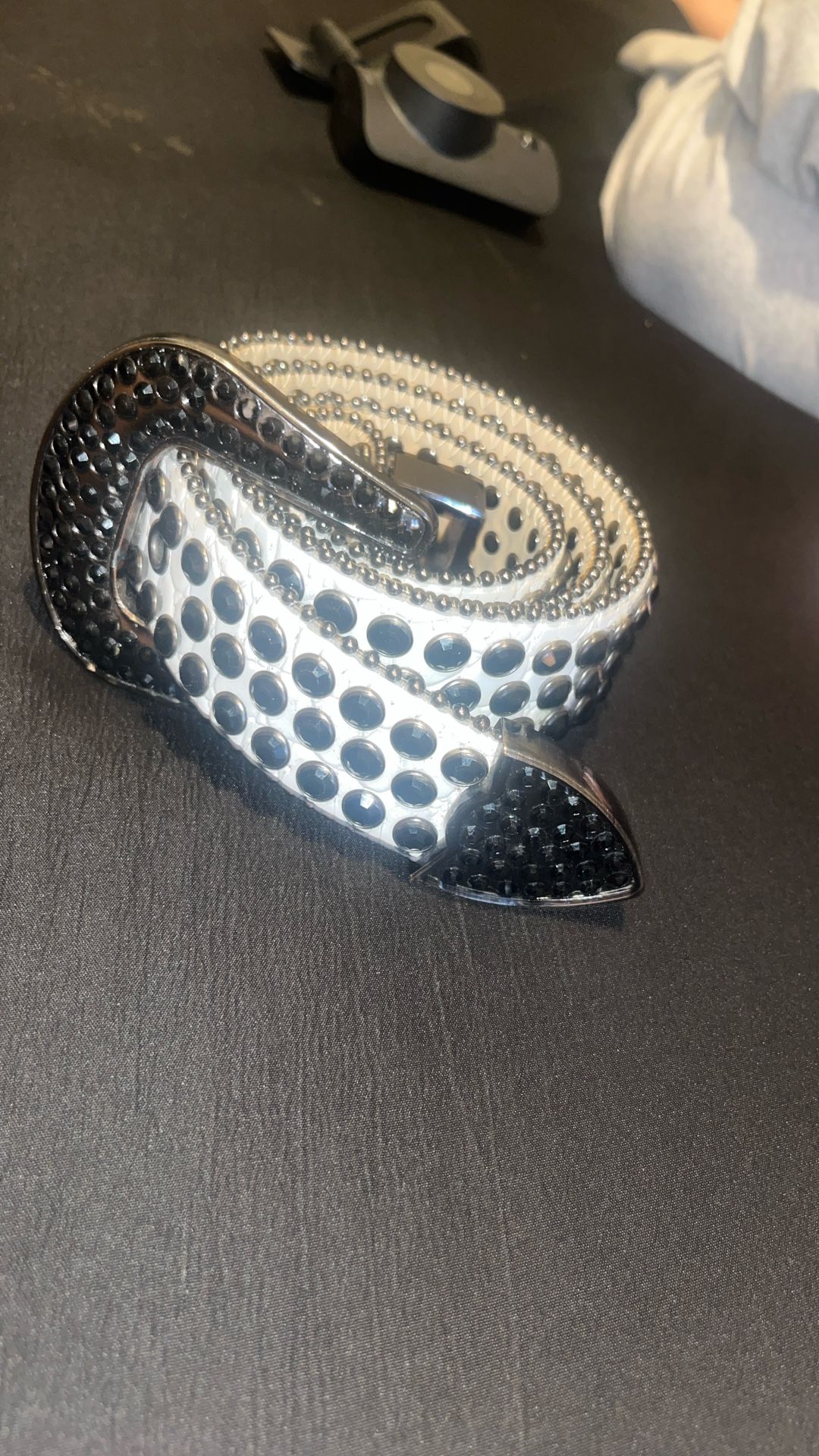 Rhinestone bb’s Belt