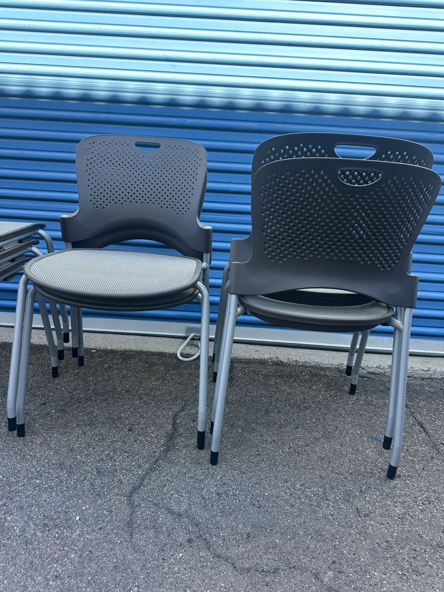 Herman Miller Caper Side Guest Lobby Waiting Room Classroom Training Room Office Chairs