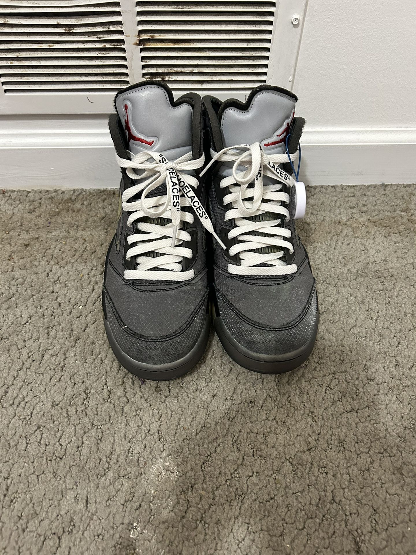 Jordan 5 muslin Off White