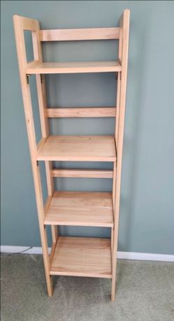 Solid Wood Tall Narrow Bookshelves