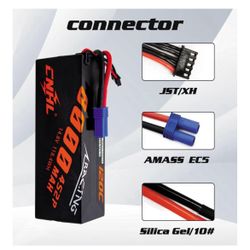 CNHL 4S Lipo Battery 4 RC Cars 8000mAh 120C