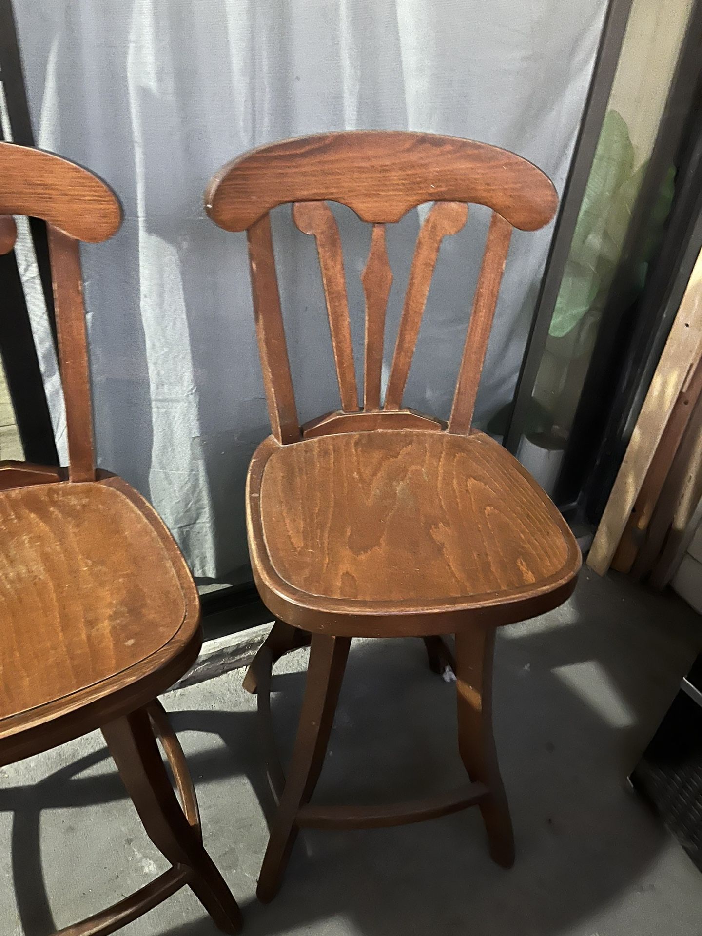 Two Counter Height Chairs