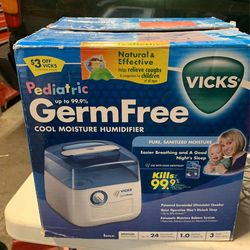 Vicks Pediatric Germ free Cool Moisture Humidifier