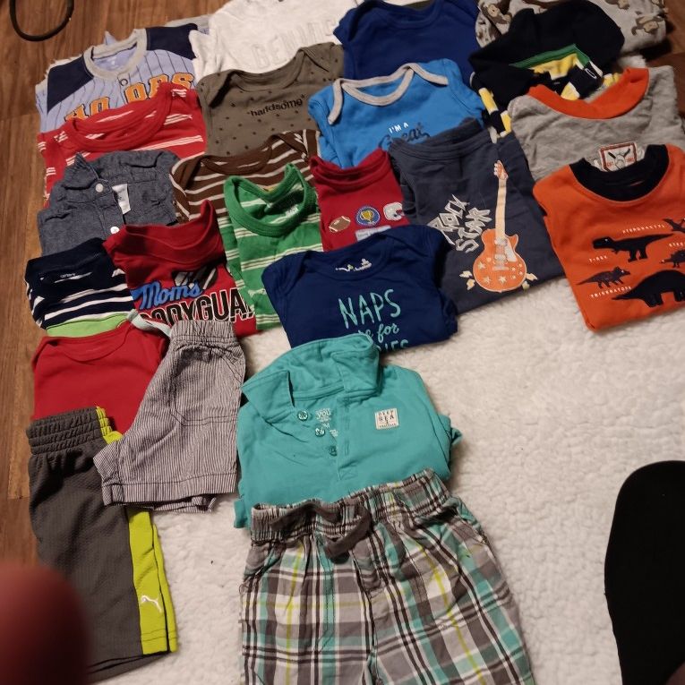 Bundle of 24 Pieces Size 9Mos Clothing W/ Each Piece  Cuter Then The Next