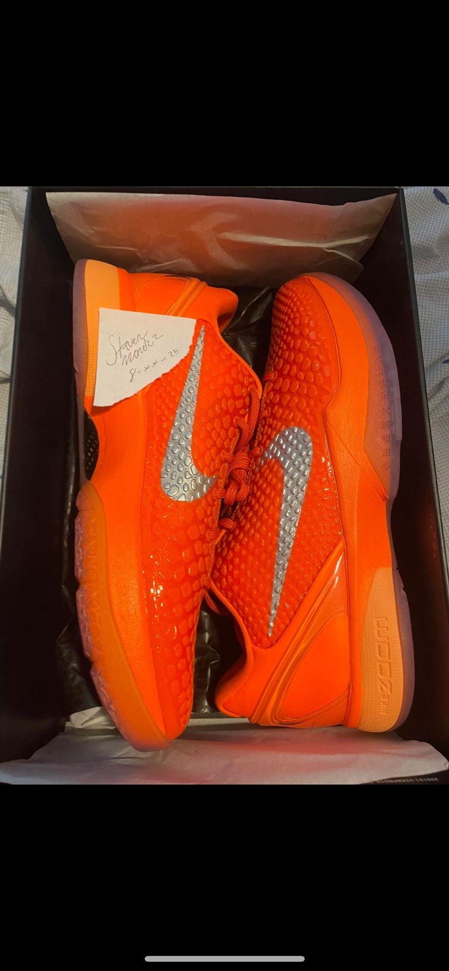 Kobe 6 Orange