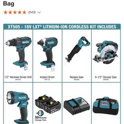 Makita Tools Combo 