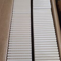 Daltile Glossy White Ceramic 6"x3" Subway Tiles