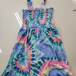 ZUNIE GIRL SUMMER DRESS SZ M (7/8) SEE DESCRIPTION 