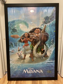Moana Framed Poster