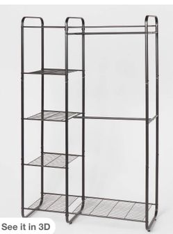 Clothes Rack Free Standing (needs to be assembled /still in box)
