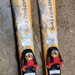 Kids Skis Salomon 90cm