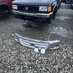 Chrome Grille Shroud and Mirror Caps