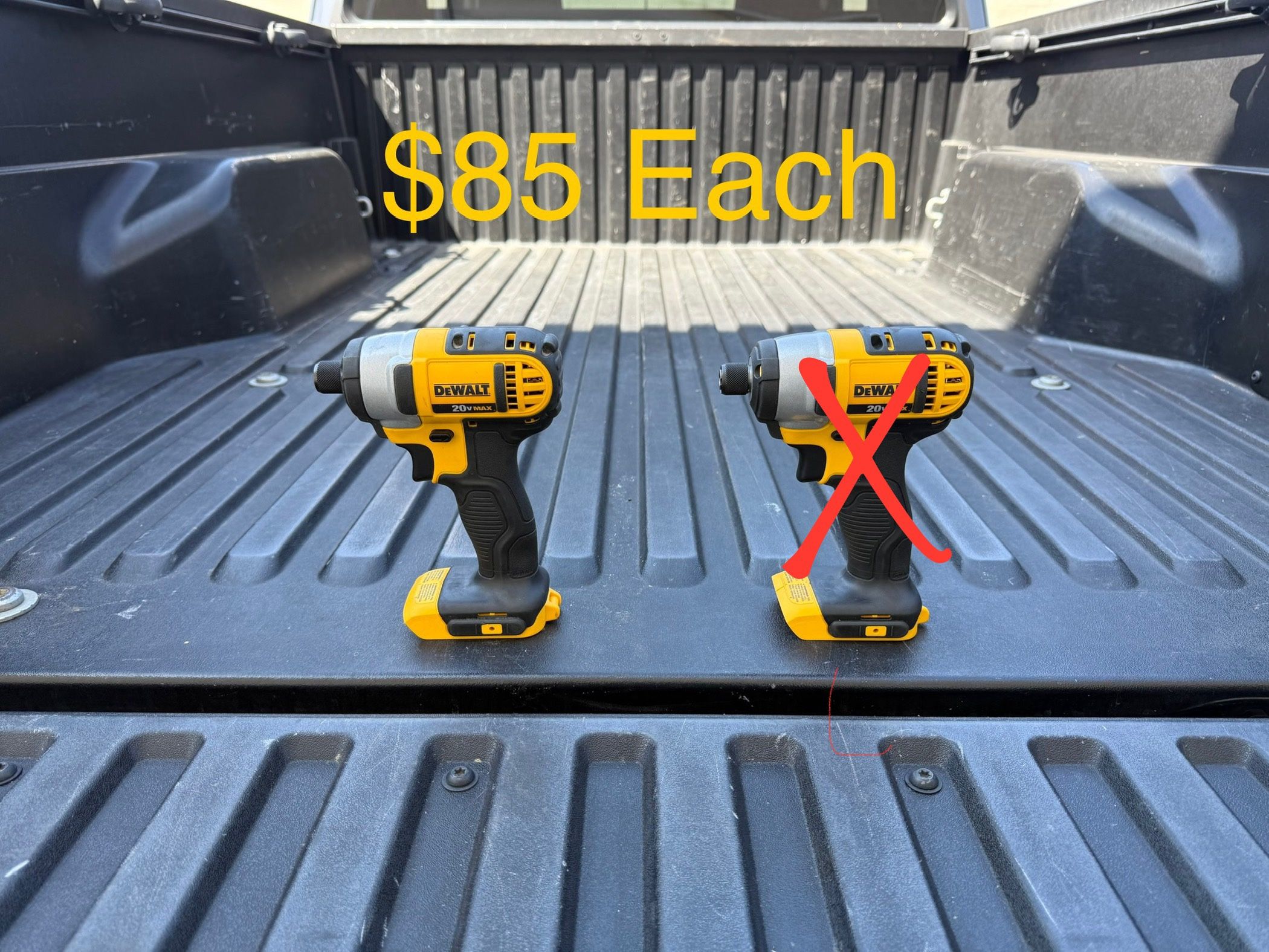 DEWALT 20V MAX Cordless 1/4 in. Impact Driver (Tool Only)