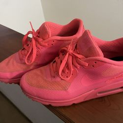 Men’s Nike Air Max 90 Solar Red. Custom 