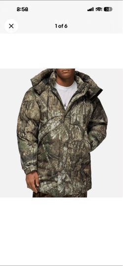 Jordan Camo Puffer Jacket with Hood
