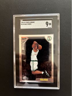 Topps chrome Paul Pierce rookie card