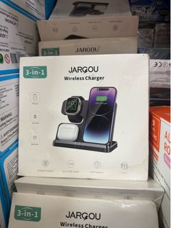 ⚡ 3-in-1 Wireless Charging Station Wholesale | Fast Charger for iPhone, Apple Watch & AirPods