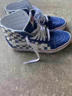 Vans Sk8 Hi BMX Checkerboard Skate Shoe