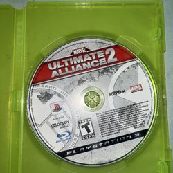 Disc Only!! Ultimate Alliance 2 PS3 Game