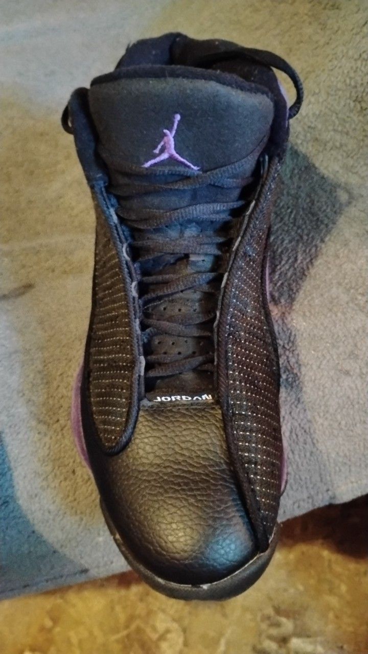 Jordan Retro 13s  Purple And Black