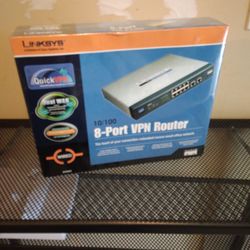 Cisco LinkSyS 10/100 8-PORT VpN Router { New }